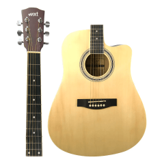 Violão Eletroacústico Cutway Aço Mxt - Madeira Natural