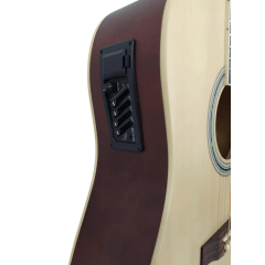 Violão Eletroacústico Cutway Aço Mxt - Madeira Natural