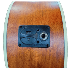 Violão Malibu com Efeito Venice Plus Halfcutway