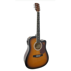 Violão Marques VA01 Aço Folk Elétrico Sunburst VA01SBEQ
