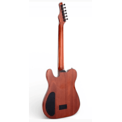 Violão Marquês VN-32 Mahogany Tigrado Nylon Flat elétrico