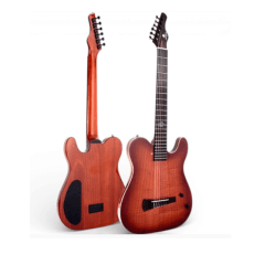 Violão Marquês VN-32 Mahogany Tigrado Nylon Flat elétrico