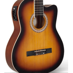 Violão Memphis AD60 Nylon Eletrico SB