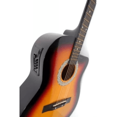 Violão Mxt Eletrico Sunburst Cutway 39a