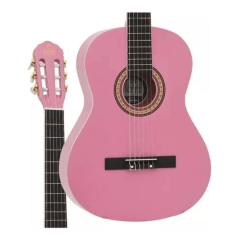 Violão Nylon Acústico 39 Mt39n Base Myth - Rosa Pink