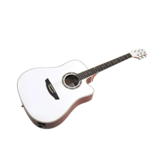 Violão Strinberg CD40 Aço Eletroacústico White Sparkle