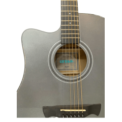 Violão Tagima Andes Mdsv Lh Folk Eq Aço Canhoto Cor Cinza