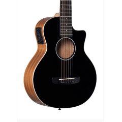 Violão Tagima Safir Baby Sparkle Artistico Cut EQ
