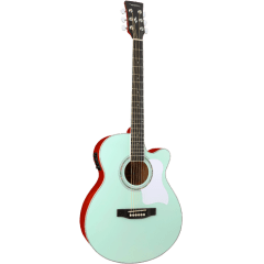 Vogga Audience Eletrico Cutway VCS240 Verde