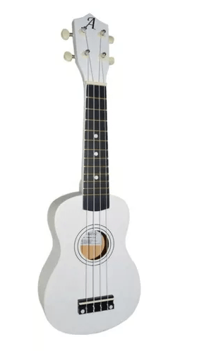 Ukulele Andaluz Soprano Uks01 WH Cor Branco