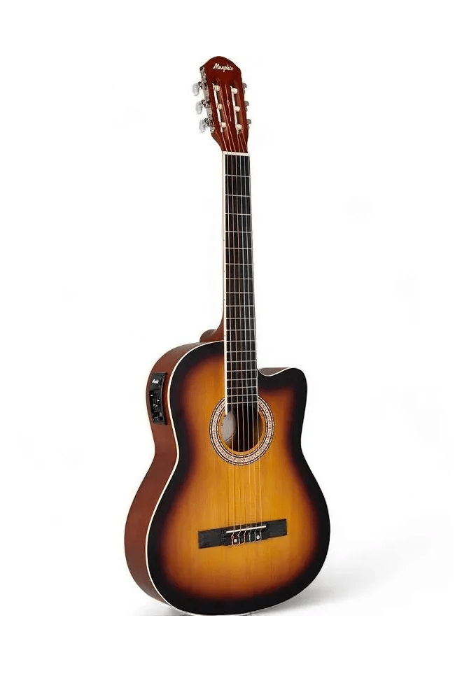 Violão AD60 Nylon Elétrico Sunburst