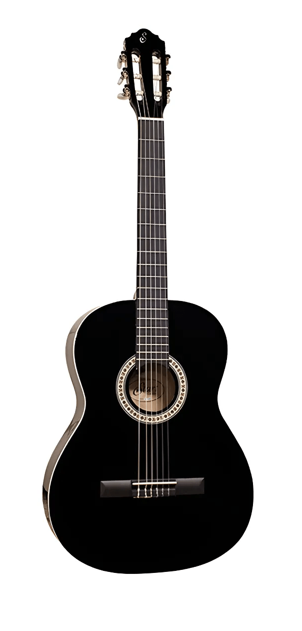 Violão Clássico Giannini N-14 Preto Cordas Nylon Verniz Brilhante
