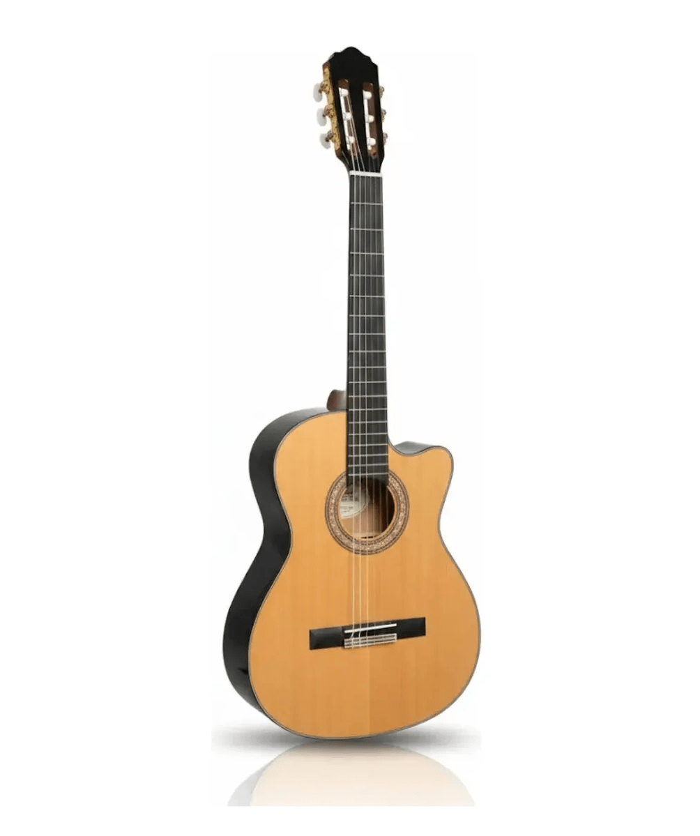 Violão Elétrico Destro Nylon Myth Mt39nce Afinador Digital