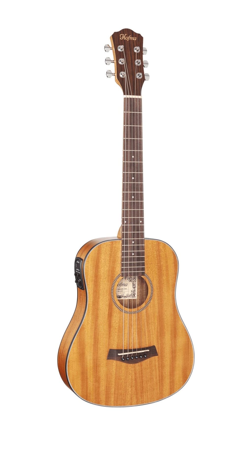 Violão Eletroacústico Hofma Folk Baby HBB 34M Natural