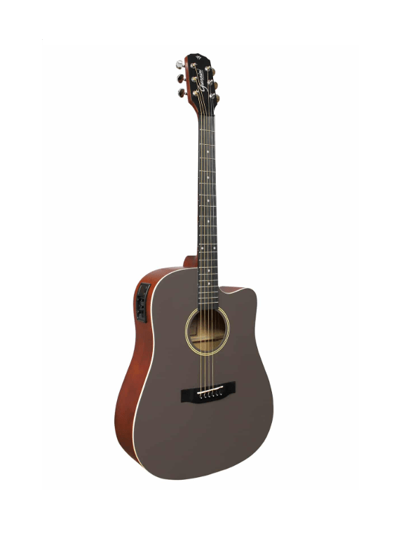 Violao Giannini Gdc-1 Ceq Ctj El/ac Dreadnought Satin Java