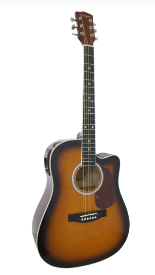 Violão Marques VA01 Aço Folk Elétrico Sunburst VA01SBEQ