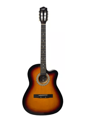 Violão Mxt Eletrico Sunburst Cutway 39a